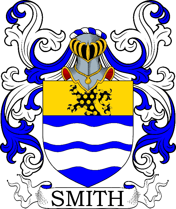 A blue and yellow shield with white swirls

Description automatically generated