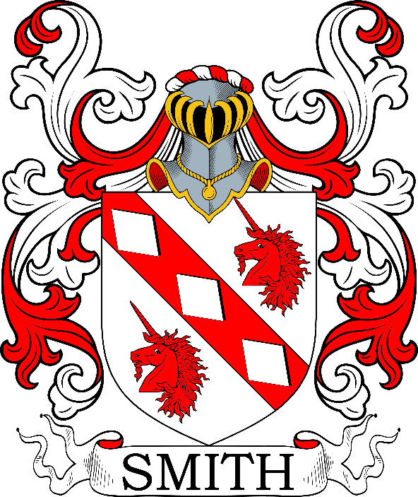 A coat of arms with a horse and a unicorn

Description automatically generated