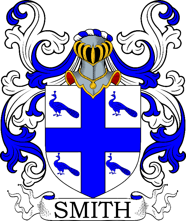 A blue and white crest with a blue and white cross and a blue and white bird

Description automatically generated