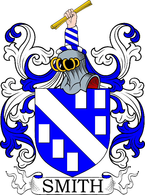 A blue and white coat of arms

Description automatically generated