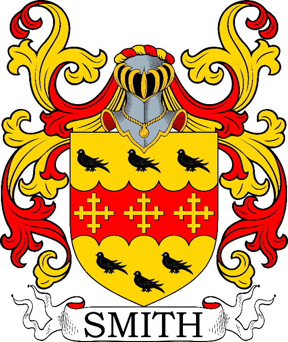 A coat of arms with a helmet and birds

Description automatically generated