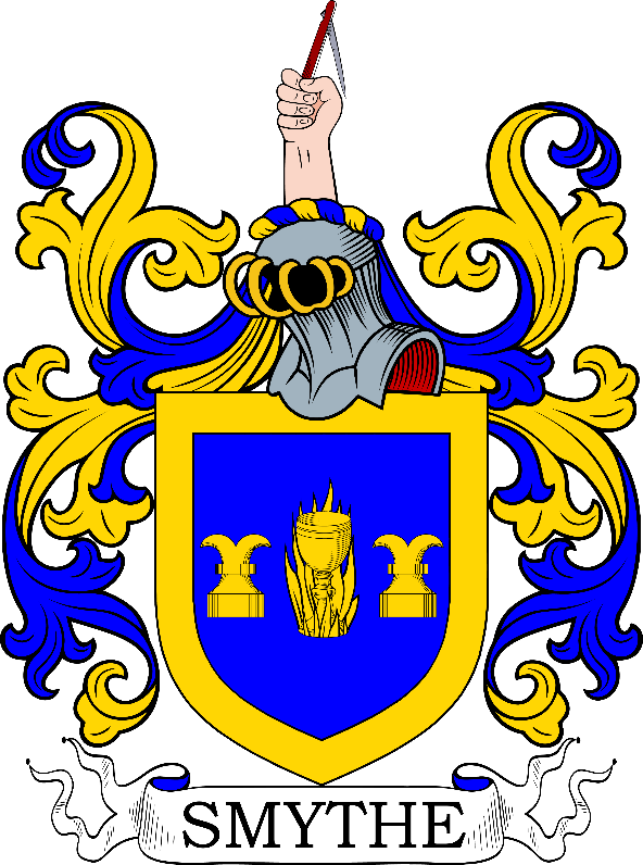 A blue and yellow crest with a snake

Description automatically generated