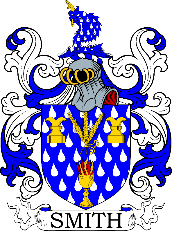 A blue and white coat of arms

Description automatically generated