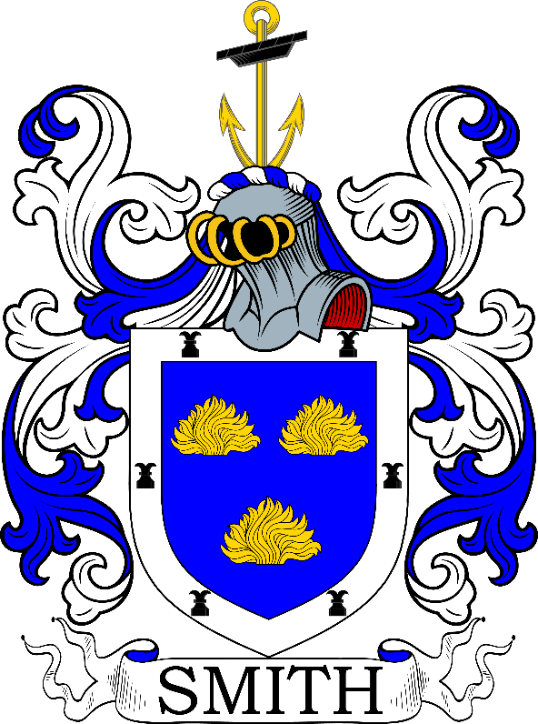 A blue and white coat of arms

Description automatically generated