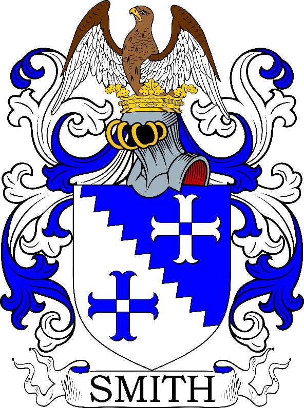 A blue and white crest with a bird on it

Description automatically generated