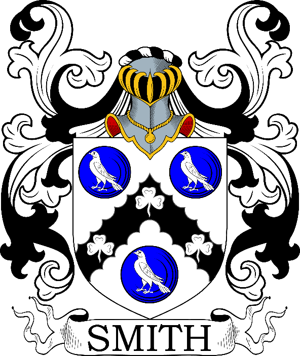 A coat of arms with a helmet and birds

Description automatically generated