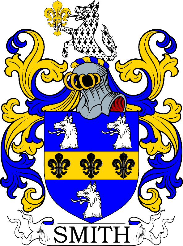 A blue and yellow coat of arms with white dogs and a horse

Description automatically generated