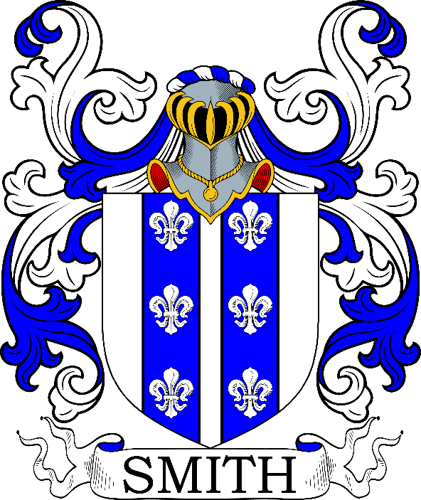 A blue and white shield with a gold helmet

Description automatically generated