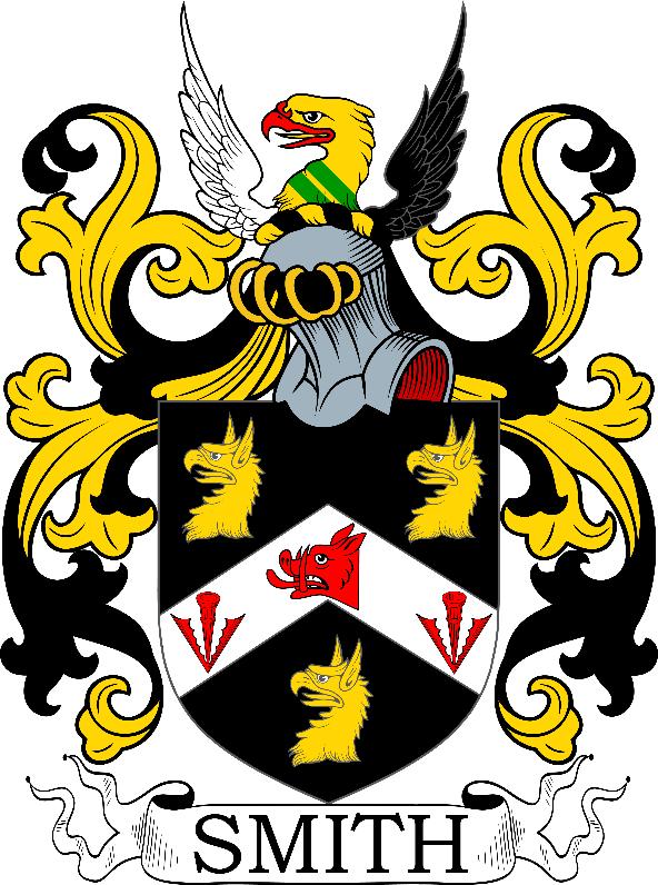 A black and yellow crest with a bird

Description automatically generated