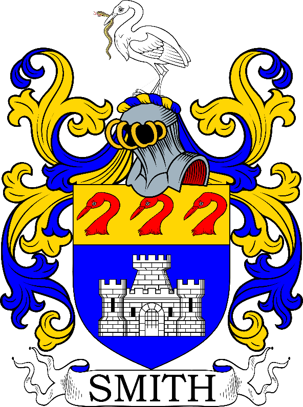 A blue and yellow crest with a bird on top

Description automatically generated