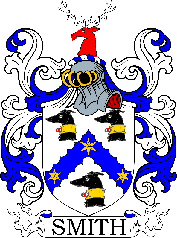 A coat of arms with a horse head

Description automatically generated