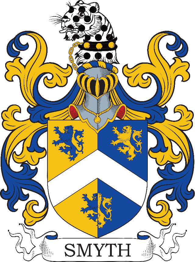 A blue and yellow coat of arms

Description automatically generated