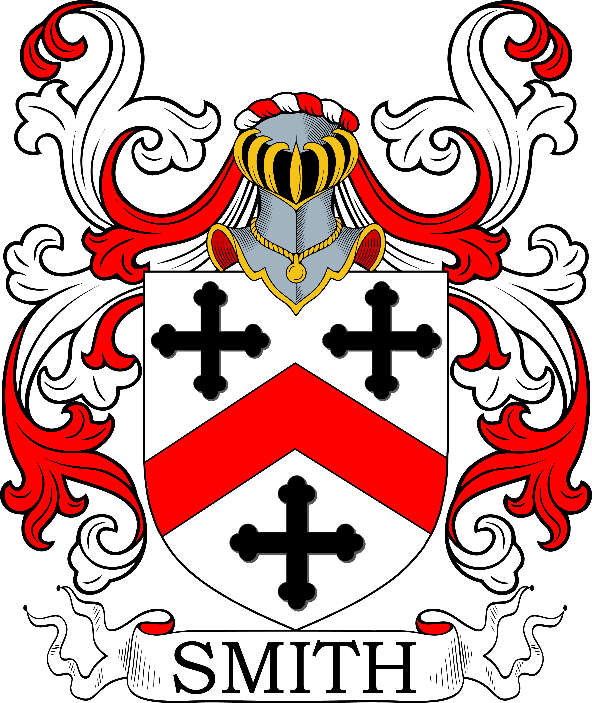 A coat of arms with a helmet and a shield

Description automatically generated