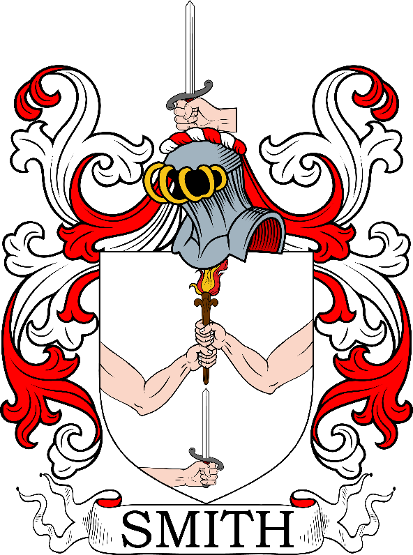 A coat of arms with arms holding a sword

Description automatically generated